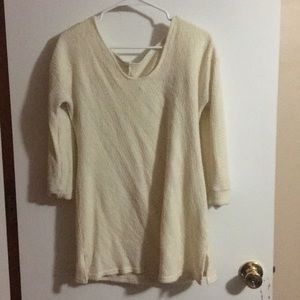 Cream/ white colored sweater
